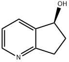 (S)-6,7-二氢-5H-环戊二烯并[B]吡啶-5-醇 结构式