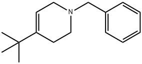 1-benzyl-4-tert-butyl-1,2,3,6-tetrahydropyridine 结构式