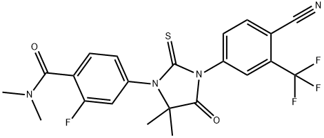 Enzalutamide Impurity 1 结构式