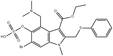 阿比多尔杂质8 结构式