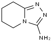 1,2,4-Triazolo[4,3-a]pyridin-3-amine, 5,6,7,8-tetrahydro- 结构式