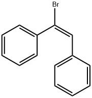 Benzene, 1,1'-[(1E)-1-bromo-1,2-ethenediyl]bis- 结构式