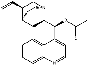 (9S)-9-acetate-Cinchonan-9-ol 结构式
