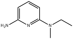 2-N-ETHYL-2-N-METHYLPYRIDINE-2,6-DIAMINE 结构式