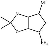 6-Amino-2,2-dimethyltetrahydro-4H-cyclopenta[d][1,3]dioxol-4-ol