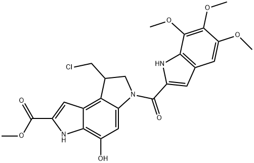 Seco-Duocarmycin SA 结构式