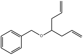 Benzene, [[[1-(2-propen-1-yl)-3-buten-1-yl]oxy]methyl]- 结构式