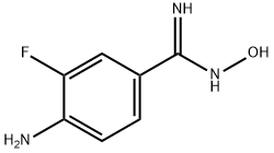 Benzenecarboximidamide, 4-amino-3-fluoro-N-hydroxy- 结构式