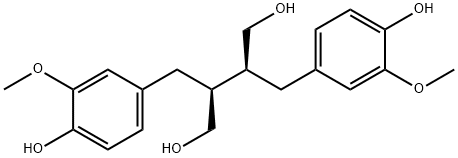 (+)-开环异落叶松树脂酚 结构式