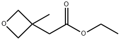 3-OXETANEACETIC ACID, 3-METHYL-, ETHYL ESTER 结构式