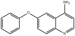 6-phenoxyquinolin-4-amine 结构式