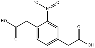 1,4-Benzenediacetic acid, 2-nitro- 结构式