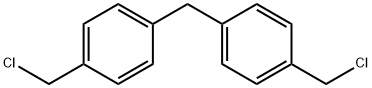 Benzene, 1,1'-methylenebis[4-(chloromethyl)- 结构式