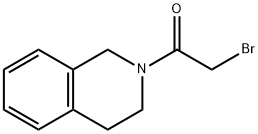 2-溴-1-(1,2,3,4-四氢异喹啉-2-基)乙酮 结构式
