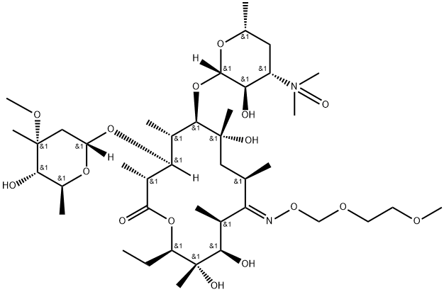 Roxithromycin 结构式