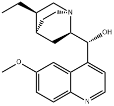 Cinchonan-9-ol, 10,11-dihydro-6'-methoxy-, (9R)- 结构式