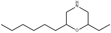 Morpholine,2-ethyl-6-hexyl- 结构式