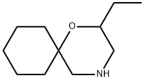 1-Oxa-4-azaspiro[5.5]undecane,2-ethyl- 结构式