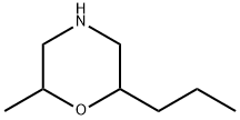 Morpholine, 2-methyl-6-propyl- 结构式