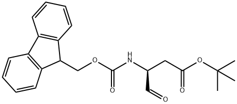 FMOC-ASP(OTBU)-CHO 结构式