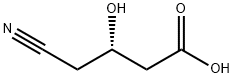 Butanoic acid, 4-cyano-3-hydroxy-, (3S)- 结构式