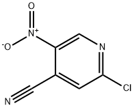2-氯-5-硝基异烟腈 结构式