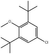 5-氯-1,3二叔丁基-2-甲氧基苯 结构式