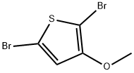 2,5-二溴-3-甲氧基噻吩 结构式