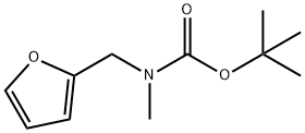 叔-丁基 (呋喃-2-基甲基)(甲基)氨基甲酯 结构式