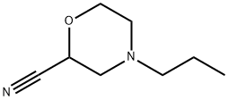 2-Morpholinecarbonitrile,4-propyl- 结构式