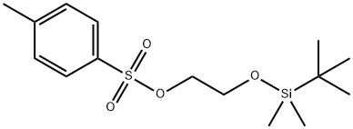 2-tert-Butyldimethylsilyloxyethyl Tosylate 结构式