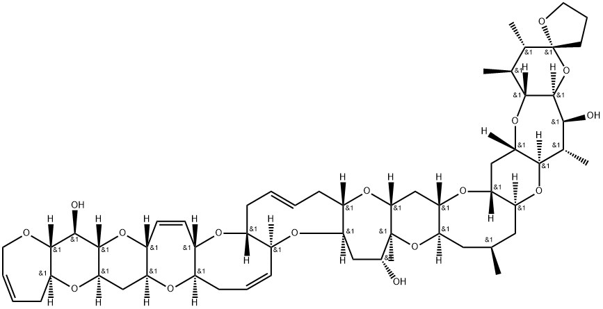 ciguatoxin CTX3C 结构式