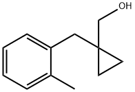 (1-(2-methylbenzyl)cyclopropyl)methanol 结构式