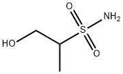 1-羟基丙烷-2-磺酰胺 结构式