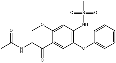 N-(2-(2-Methoxy-4-(methylsulfonamido)-5-phenoxyphenyl)-2-oxoethyl)acetamide(IguratimodImpurity)