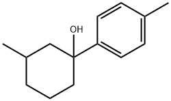 3-甲基-1-(对甲苯基)环己-1-醇 结构式