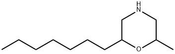 Morpholine,2-heptyl-6-methyl- 结构式