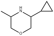 Morpholine, 3-cyclopropyl-5-methyl- 结构式