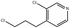 3-氯-4-(3-氯丙基)吡啶 结构式