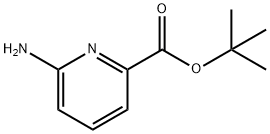 tert-butyl 6-aminopyridine-2-carboxylate 结构式