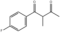 1,3-Butanedione, 1-(4-fluorophenyl)-2-methyl- 结构式
