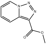 [1,2,3]Triazolo[1,5-a]pyridine-3-carboxylic acid, methyl ester 结构式