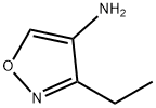 3-乙基异噁唑-4-胺 结构式