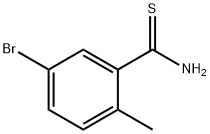 5-溴-2-甲基苯硫代酰胺 结构式