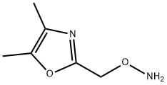 O-((4,5-二甲基噁唑-2-基)甲基)羟胺 结构式