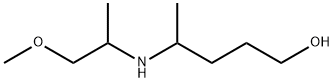 4-((1-甲氧基丙-2-基)氨基)戊-1-醇 结构式