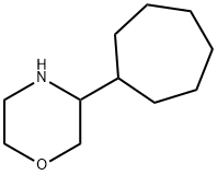 Morpholine, 3-cycloheptyl- 结构式