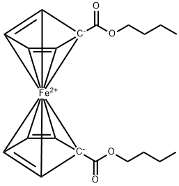 二茂铁二甲酸二丁酯 结构式