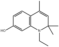 7-Quinolinol, 1-ethyl-1,2-dihydro-2,2,4-trimethyl- 结构式