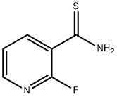 2-氟吡啶-3-碳硫酰胺 结构式